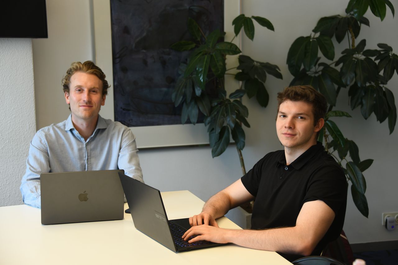 Jimme and Stefan working together at DSPT Finder